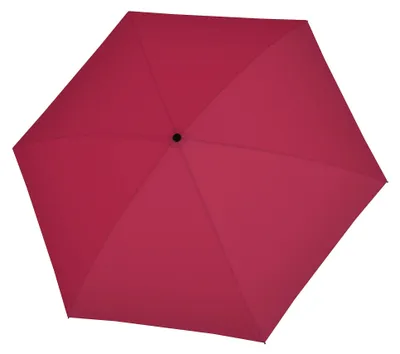 Image de doppler parapluie de poche parapluie Fiber Compact Magic Uni Viva Magenta rouge foncé