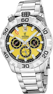 Produktbild von Festina Herrenuhr The Originals Armbanduhr Edelstahl silber D2UF20743/4