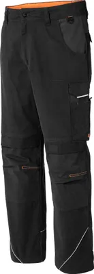 Produktbild von HERO by John Medoox GLENN PRO WORKWEAR Herren Arbeits-Cargohose Regular Fit 52 black