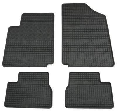 Gummifußmatten Set 4-teilig für Renault Talisman (2/2016-), schwarz