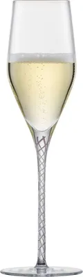 Produktbild von Zwiesel 6 Stück a 2 Stck. SEKT SPIRIT 7 MIT MOUSSIERPUNKT ROSE 121621 + Geschenk  handmade