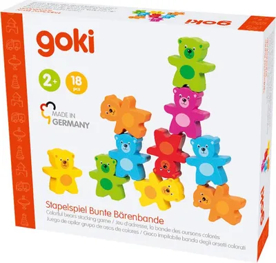 Produktbild von Gollnest & Kiesel GmbH & Co.KG Stapelspiel Bunte Bärenbande 1