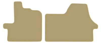 Immagine prodotto di Tappetini in velluto PREMIUM beige compatibili con Fiat Ducato IV (2014 -, furgone) – con fissaggi – su misura