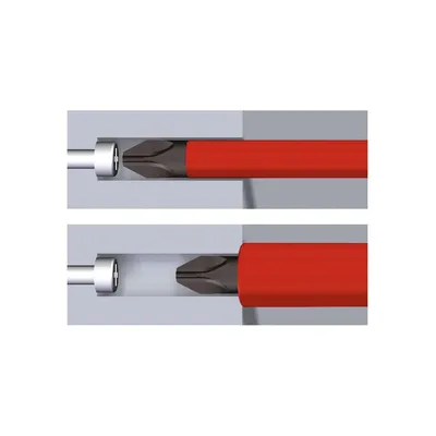 Produktbild von Wiha SoftFinish® electric slimBit, Schlitz (2831-10) 3,0 mm, 75 mm, 6,0 mm