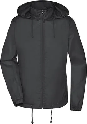 Produktbild von James+Nicholson JN1131 | Ladies`Promo Jacket - Farbe: Black - Größe: S