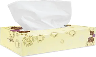 Produktbild von Meditrade - Kosmetiktücher - aus 2-lagigem Zellstoff, hochweiß  - 100 Stück