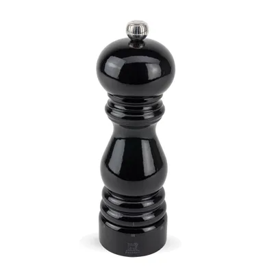 Produktbild von PEUGEOT Pfeffermühle Holz Gewürzmühle Handmühle Manuell Schwarz Paris 18 cm