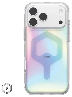 Zdjęcie produktu dla Urban Armor Gear Plyo, Pokrowiec, Apple, iPhone 18/17 Pro, 16 cm (6.3"), Przezroczysty, Szary