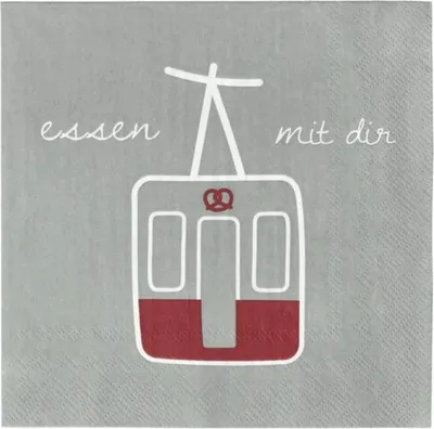 Produktbild von Räder Design Serviette Essen Mit Dir (20-teilig)