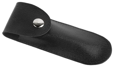 Weinflaschenöffner Lederetui, Korkenzieher Holster, PU-Tasche, Schwarz