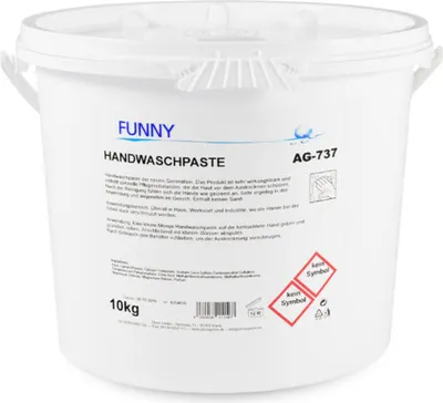 Produktbild von Handwaschpaste Funny - 1 x 10 L - pH-hautneutral - für starke Verschmutzungen