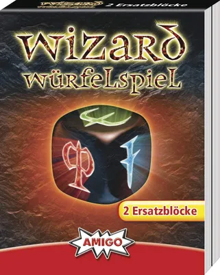 Produktbild von Amigo Wizard Würfelspiel Ersatzblöcke