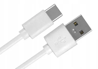 Produktbild von LTC LXTY617 USB-C Kabel 2m Weiß Schnellladen