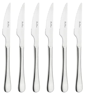 6-teiliges Steakmesser-Set Stresa, nikkelfrei, rostfrei