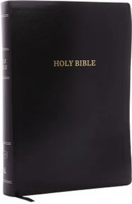 Image de KJV, Reference Bible, Super Giant Print, Leather-Look, Black, Red Letter Edition