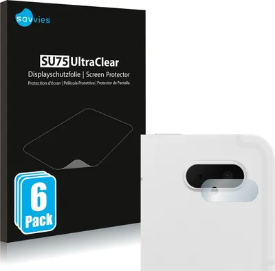 Produktbild von 6x Für Samsung Galaxy Tab S7 FE (NUR Kameraschutz) Schutzfolie Savvies Displayschutz Display Schutz Folie Klar Transparent