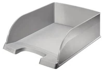 Imagen del producto de Organizador de documentos Leitz Plus Jumbo, formato DIN A4, de poliestireno, color plateado