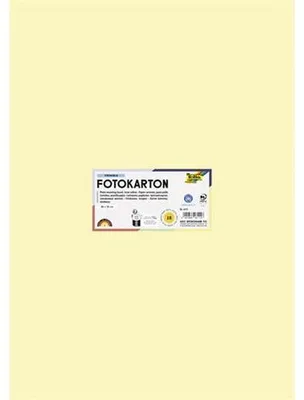 Obrázok produktu pre folia Fotokarton, (B)500 x (H)700 mm, 300 g/qm, strohgelb