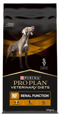 Produktbild von Purina Pro Plan Veterinary Diets NF Trockenfutter für Hunde mit Nierenfunktionsstörung, 12 kg, bei Nierenversagen
