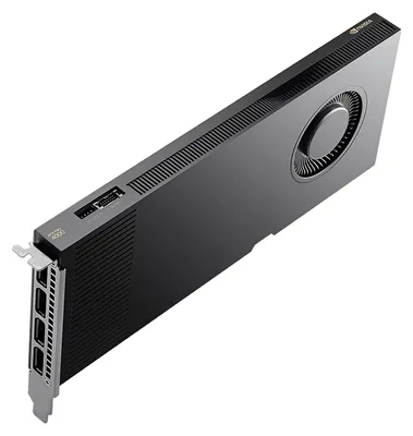 Zdjęcie produktu dla PNY RTX PRO 4000 Blackwell, RTX PRO 4000, 24 GB, GDDR7, 192 bit, 7680 x 4320 px, PCI Express x8 5.0