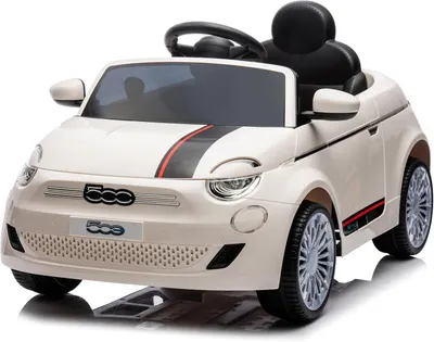 Immagine prodotto di Macchina Elettrica per Bambini Licenza Fiat 500 12V con Telecomando Bianco