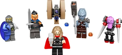 Obrázek produktu pro LEGO Bitva z Endgame, Sada na stavění, 6 rok/roky, Plast, 62 kusů, 75 g