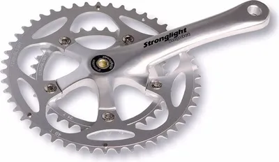 Obrázek produktu pro Kliky Stronglight Impact stříbrné 172,5 mm / 50/34t stříbrné 172,5 mm
