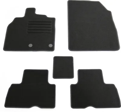 Produktbild von Fußmatten-Set für Renault Scenic 3 JZ / XMOD, 01/2012-10/2016, 5-teilig, Schwarz