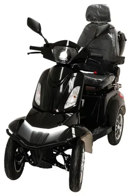 Produktbild von Senioren-Mobil Elektro-Roller, 4-Rad, 6/15/25 km/h, 1 kW, 60 V, 20/40 Ah Li-Akku mit Topcase