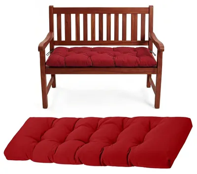 Obrázek produktu pro Omgoods - Polštář na zahradní lavičku - Voděodolný a odolný, 100 x 50 cm
