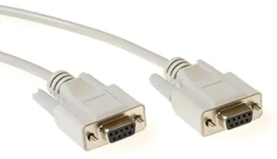 Obrázok produktu pre ACT AK7324, Béžová, 5 m, D-sub, D-sub, Samica, Samica