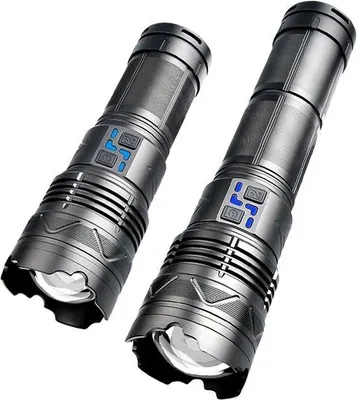 Zdjęcie produktu dla Wodoodporna latarka LED 100 W z funkcją zoomu, z możliwością ładowania