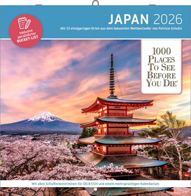 Produktbild von Japan - Broschürenkalender im Format 30 x 30