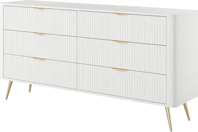 Produktbild von Kommode Lante 163 6S weiß