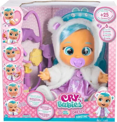 Immagine prodotto di Bambola Cry Babies Kristal si ammala e si sente meglio