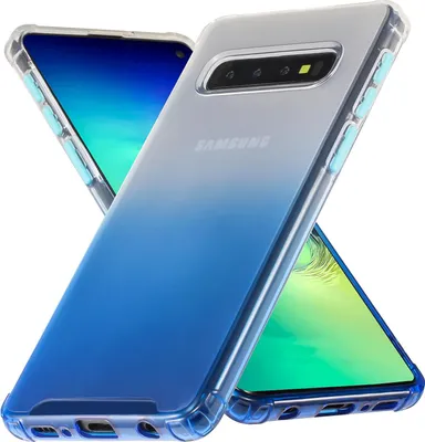 Image de Dégradé de couleurs Coque pour Samsung Galaxy S10 Plus Housse téléphone portable Case caméra Protection Cover