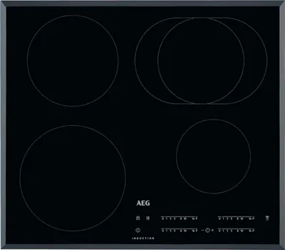 Image de AEG APPAREILS MÉNAGERS Plaque de cuisson vitrocéramique, 60 cm, induction, rôtissoire, fac., edst IKB64411FB