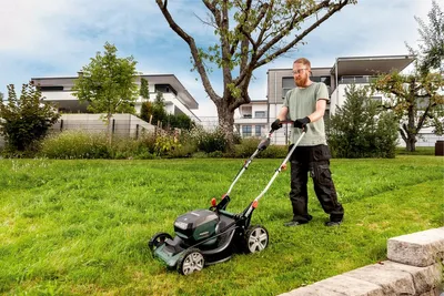 Image de Metabo RM 36-18 LTX BL 46 - Tondeuse à gazon - sans fil - 18 V - 5.2 Ah - 2 batteries