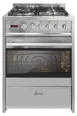 Produktbild von Gurari GCH E 610 X Gas Elektro Standherd 60 cm 60 L Erdgas Fl.Gas 4 Kw WOK
