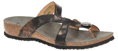 Produktbild von Think JULIA Damen Pantoletten - Zehentrenner Pantolette schwarz NEU