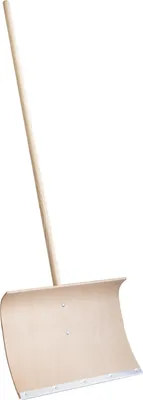 Produktbild von Schneeschieber Holz 50cm Stiel/Stahlkante