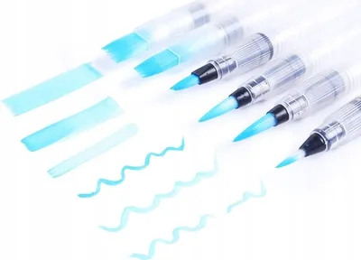 Produktbild von Kalligrafie-Lernset 6 Wasserbasierte Marker