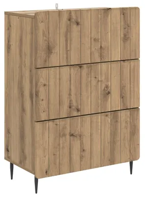 Image de Armoire à tiroirs Chêne artisanal 66 x 34,5 x 92 cm