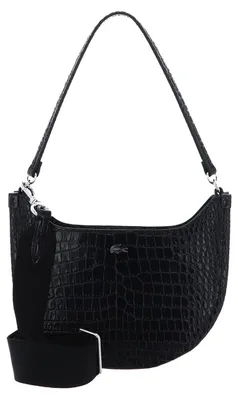 Image de LACOSTE sac à épaule sac à épaule bandoulière Moon Bag Noir