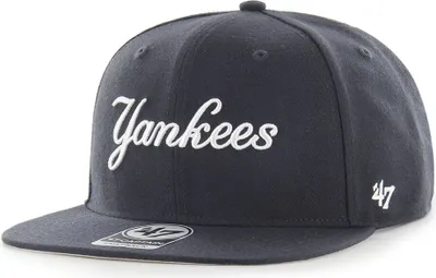 Immagine prodotto di 47 Mlb New York Yankees No Shot Script Sotto Capitano Cap Uomo Nero Taglia Unica