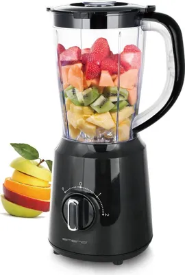 Produktbild von Emerio BL-124816.8 Standmixer 1.5L Behälter, BPA frei, schwarz