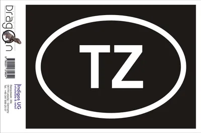Produktbild von Aufkleber / Autoaufkleber - JDM / Die cut / Auto / OEM - Tansania TZ - 160x110mm pink - Heckscheibe / Heckscheibenaufkleber