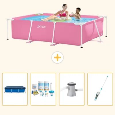 Produktbild von Rechteckiger Frame Pool - 220x150x60 cm - 5-teilig SCB5