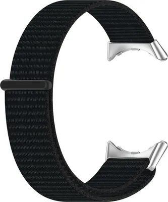 Produktbild von Nylon Uhrenarmband Armband Ersatz Band Strap Für Google Pixel Watch Sport Band Schwarz
