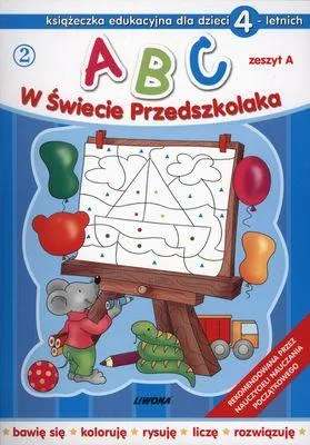 Obrázok produktu pre Edukacyjna książeczka dla przedszkolaka ABC Liwona A/4